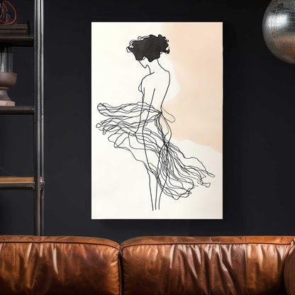 Elegance in Motion #1506 Canvas Wall Art & Metal Prints