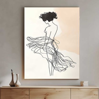 Elegance in Motion #1506 Canvas Wall Art & Metal Prints