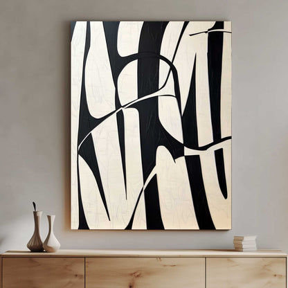 Curved Paths #1509 Canvas Wall Art & Metal Prints