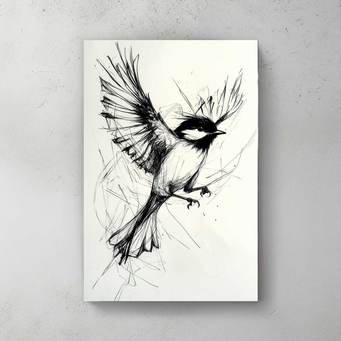 Flight in Motion #1510 Canvas Wall Art & Metal Prints