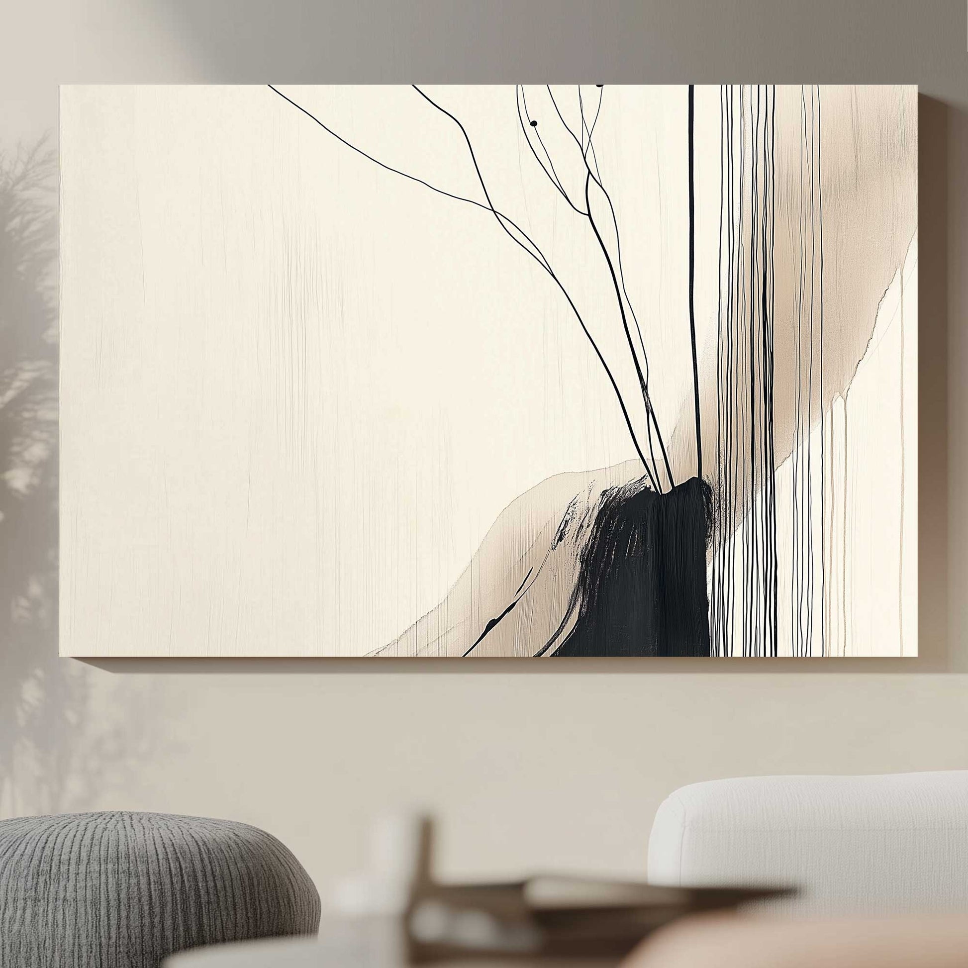 Branching Simplicity #1513 Canvas Wall Art & Metal Prints