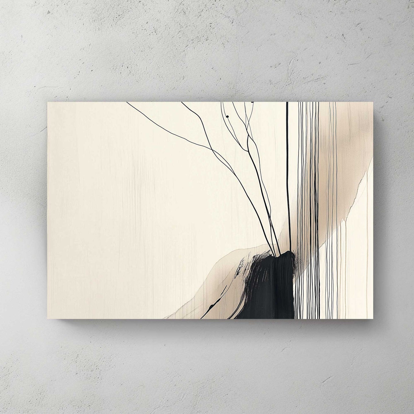 Branching Simplicity #1513 Canvas Wall Art & Metal Prints