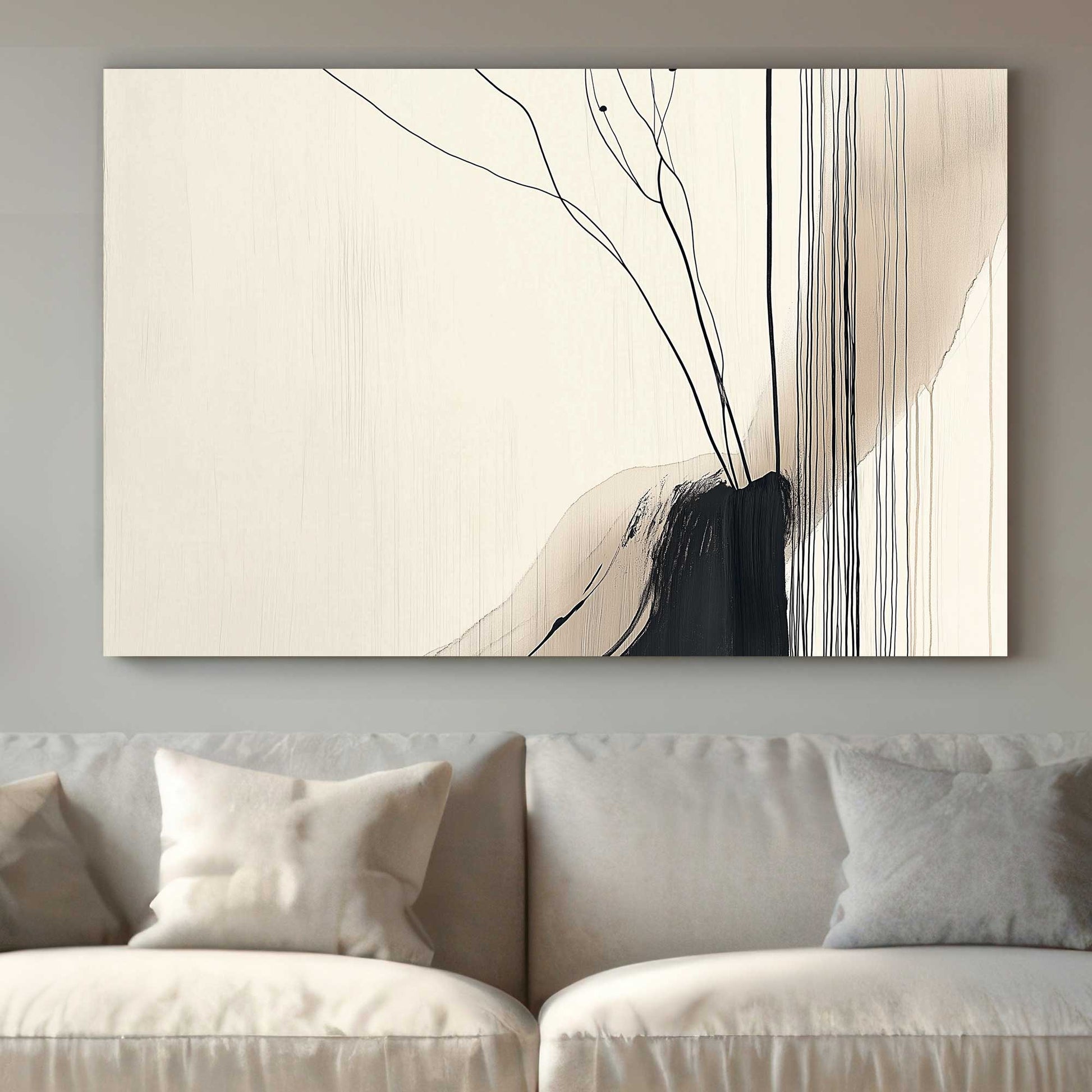 Branching Simplicity #1513 Canvas Wall Art & Metal Prints