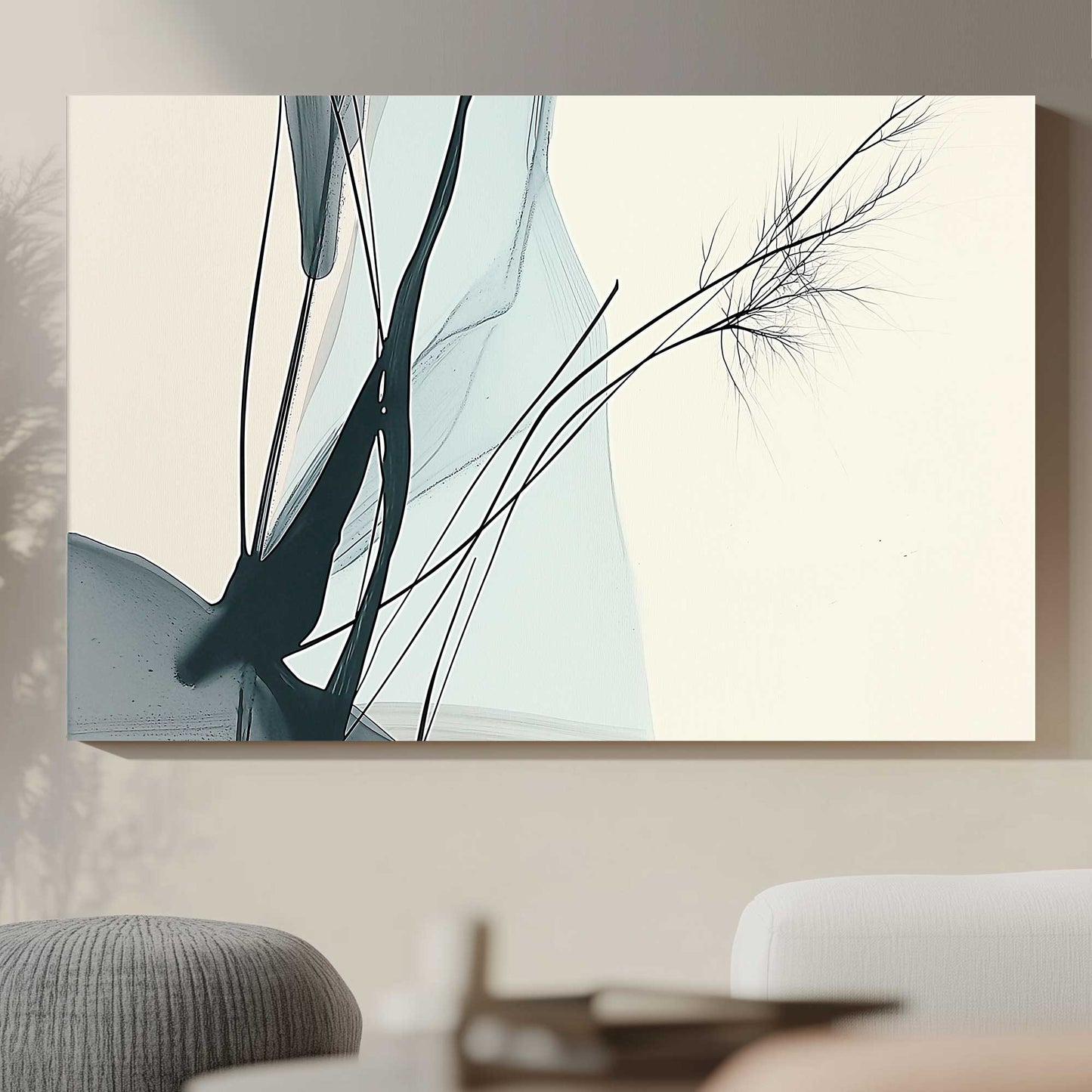 Ethereal Stems #1514 Canvas Wall Art & Metal Prints