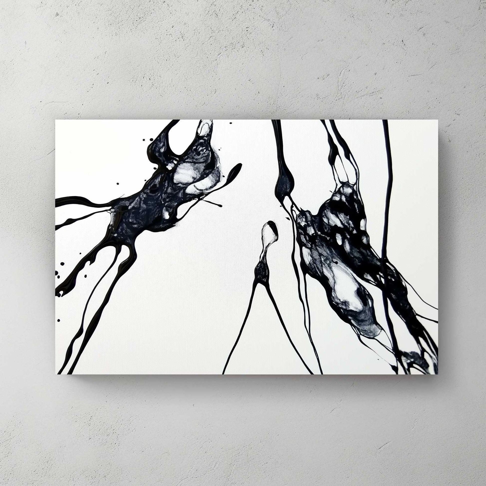 Fluid Forms #1518 Canvas Wall Art & Metal Prints