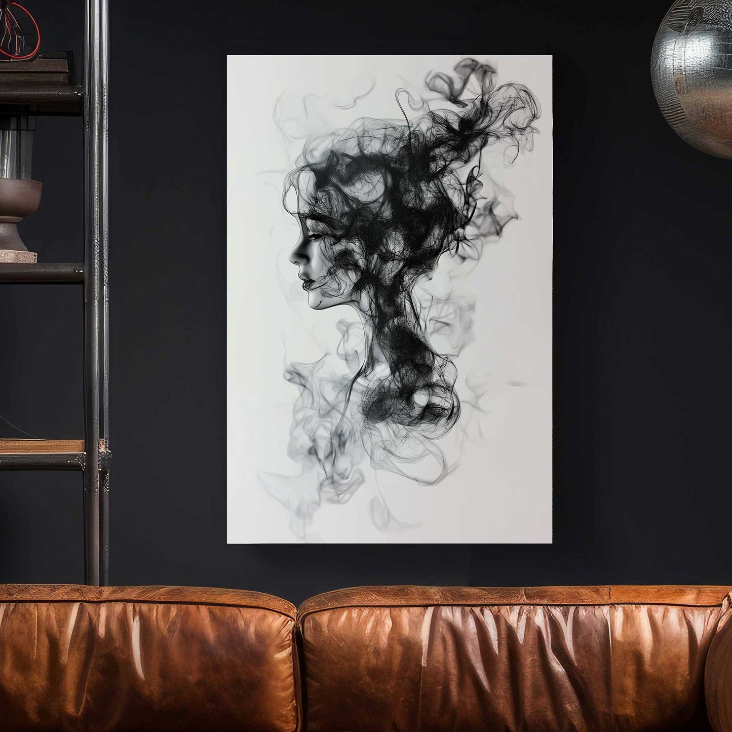 Whispers of Smoke #1526 Canvas Wall Art & Metal Prints