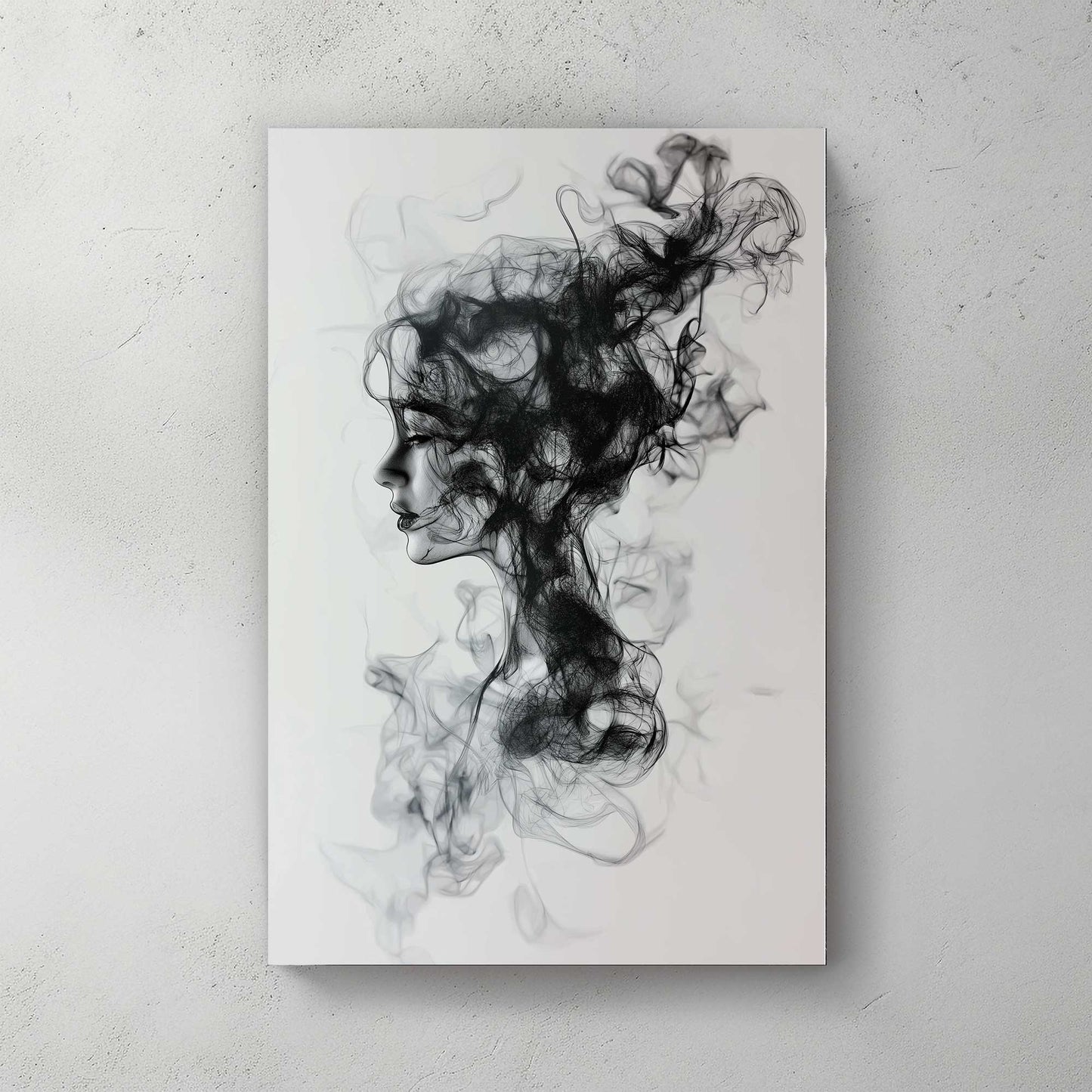 Whispers of Smoke #1526 Canvas Wall Art & Metal Prints