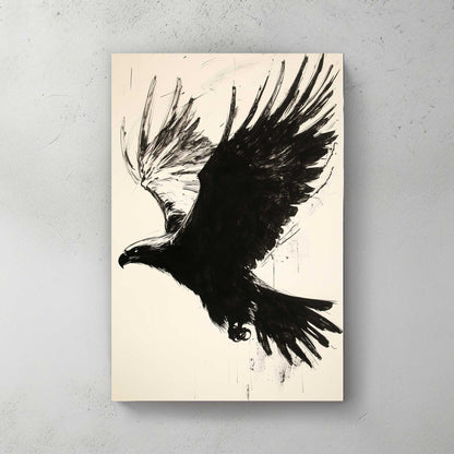 Majestic Flight #1529 Canvas Wall Art & Metal Prints