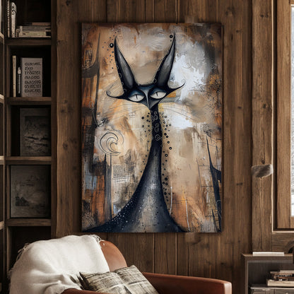 Mysterious Gaze #1532 Canvas Wall Art & Metal Prints