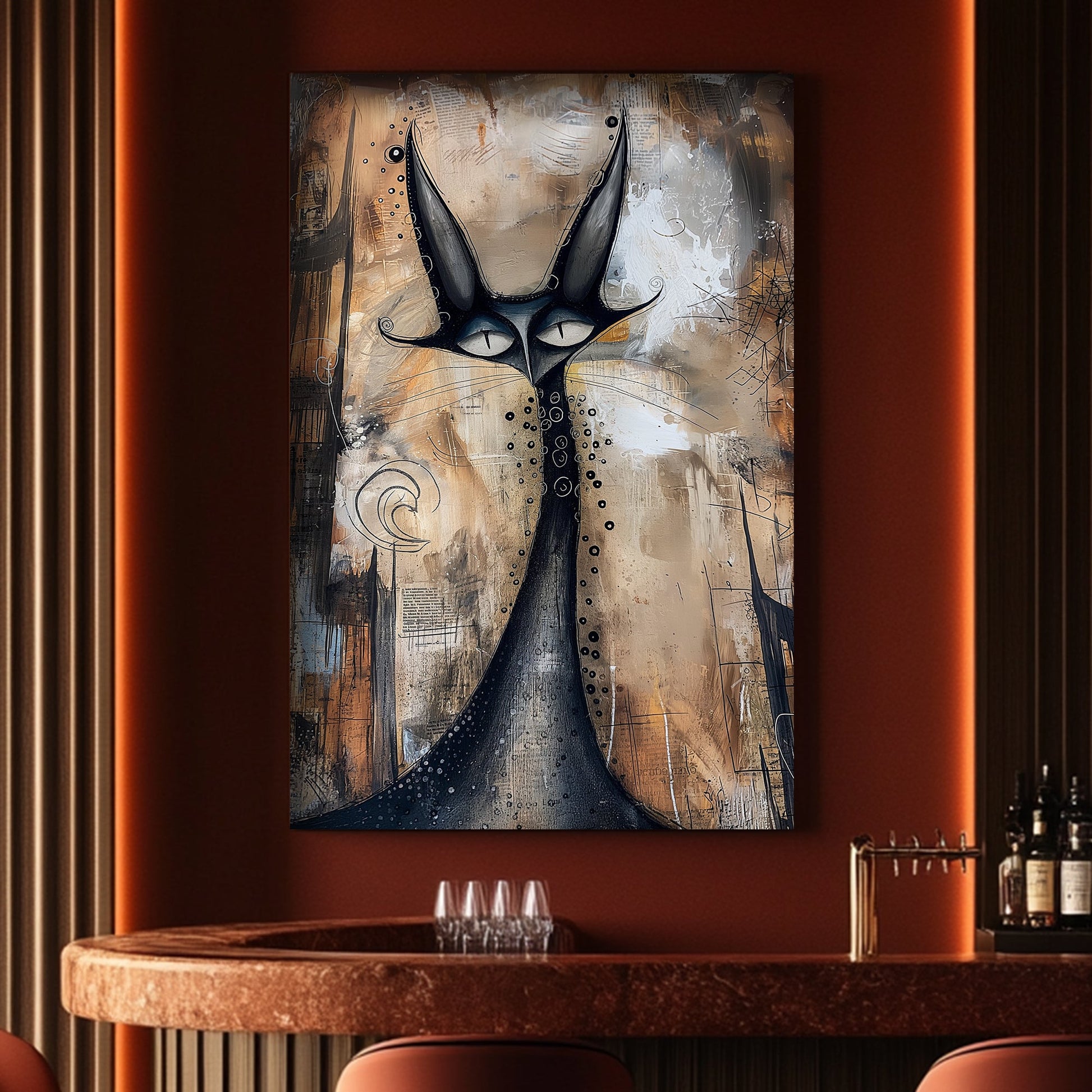 Mysterious Gaze #1532 Canvas Wall Art & Metal Prints