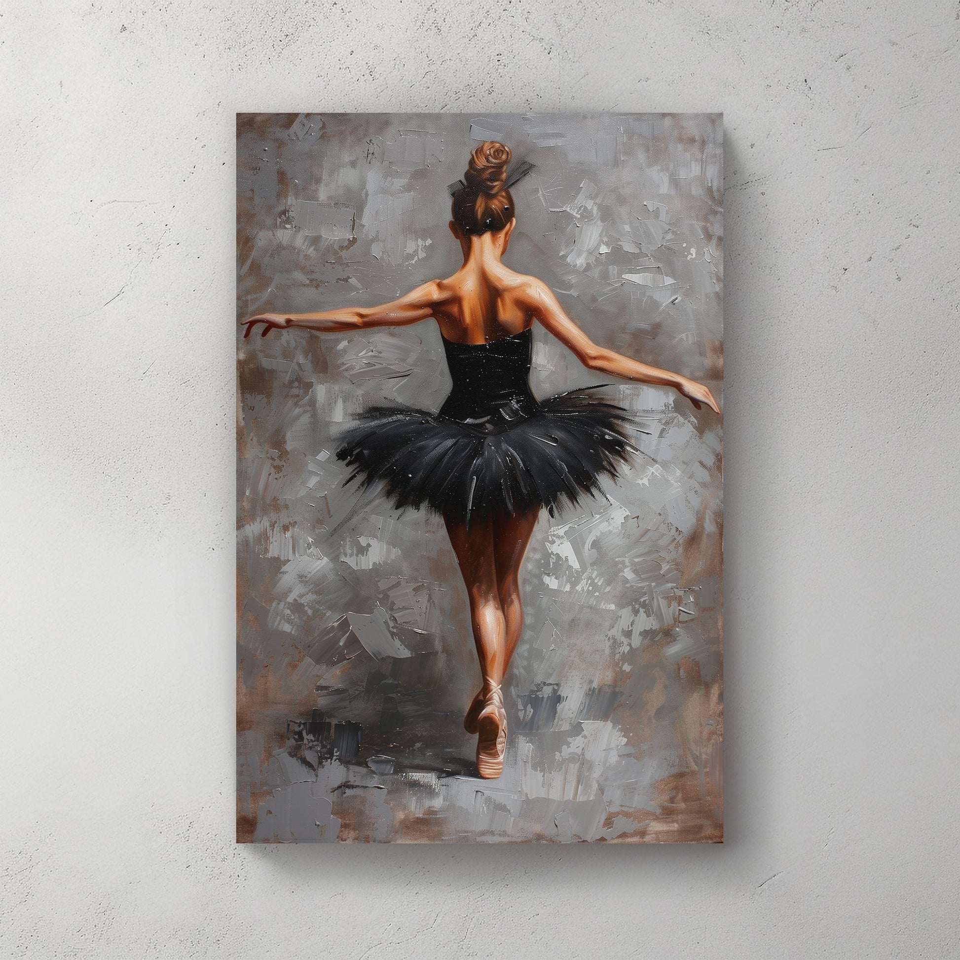 Ballerina in Motion #1536 Canvas Wall Art & Metal Prints