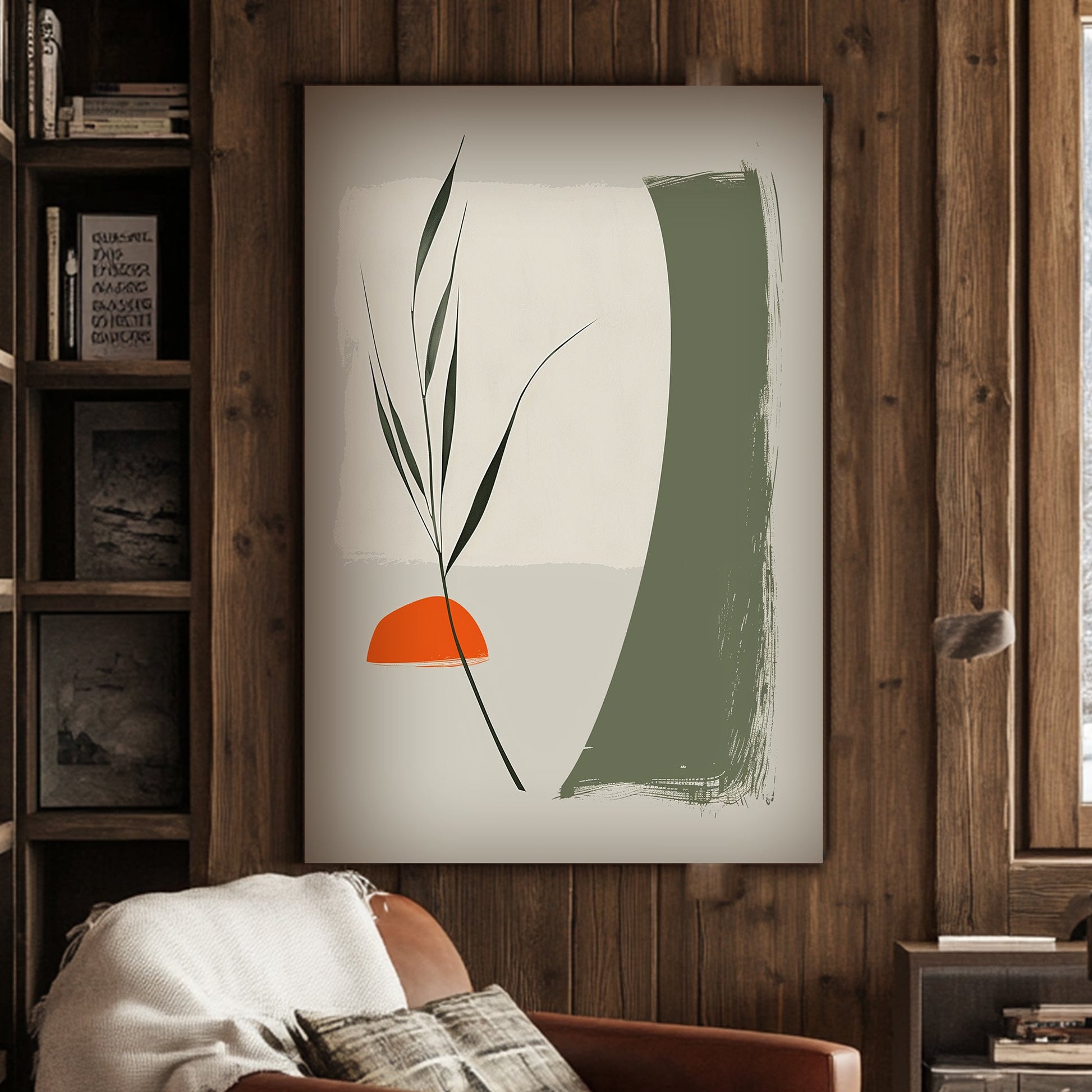 Botanical Balance #1540 Canvas Wall Art & Metal Prints