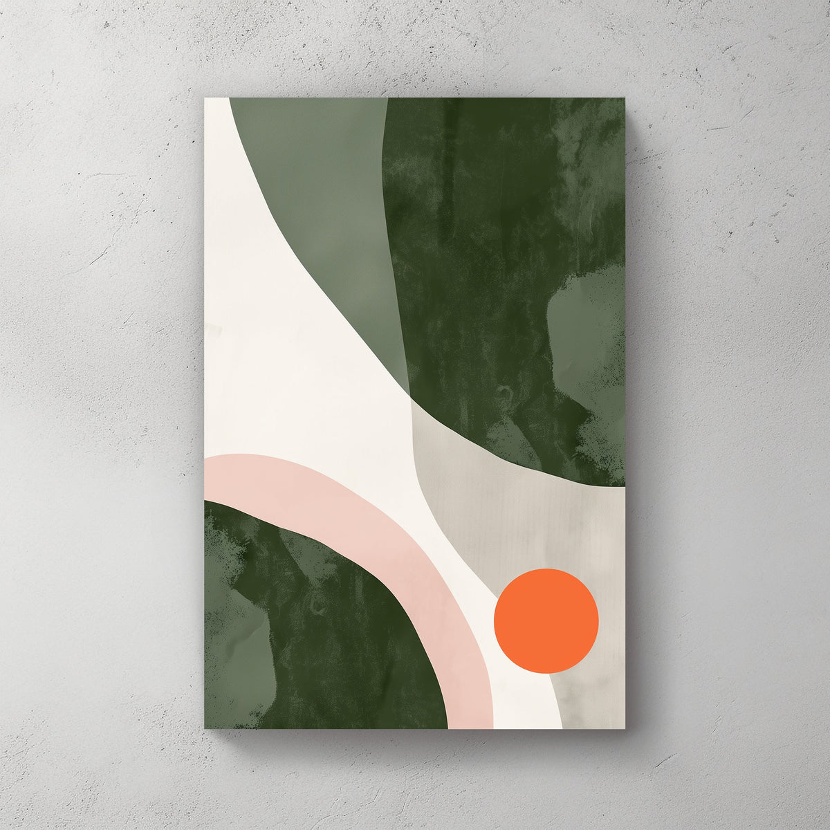 Abstract curves wall art print
