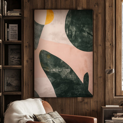 Abstract Layers #1567 Canvas Wall Art & Metal Prints