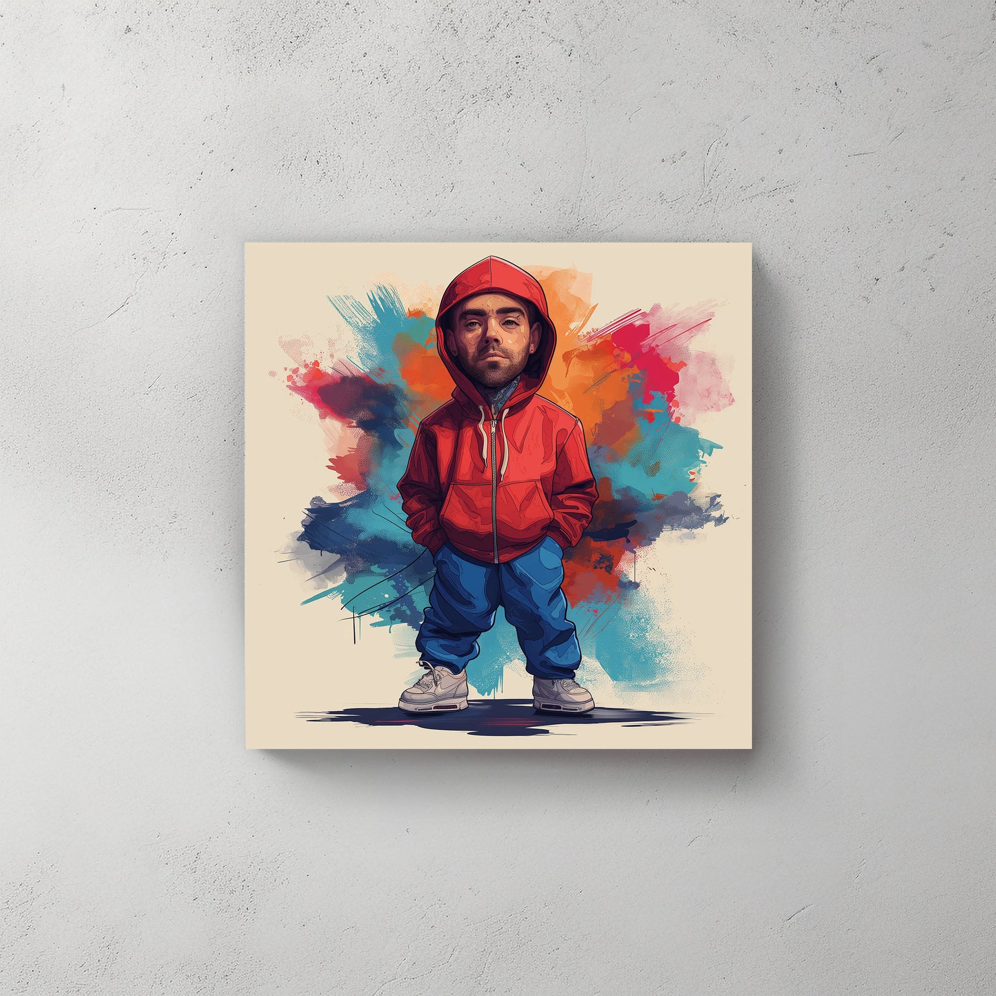 Red Hood #156 Canvas Wall Art & Metal Prints