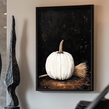 The Midnight White Pumpkin #1573