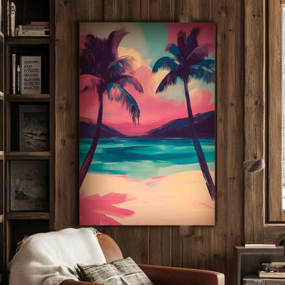 Tropical Haze #1576 Canvas Wall Art & Metal Prints