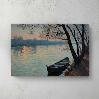 Reflections of Dusk #1586 Canvas Wall Art & Metal Prints