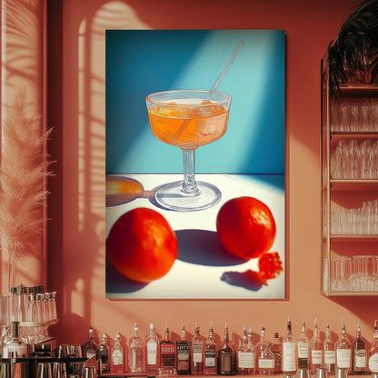 Citrus Solstice #1587 Canvas Wall Art & Metal Prints