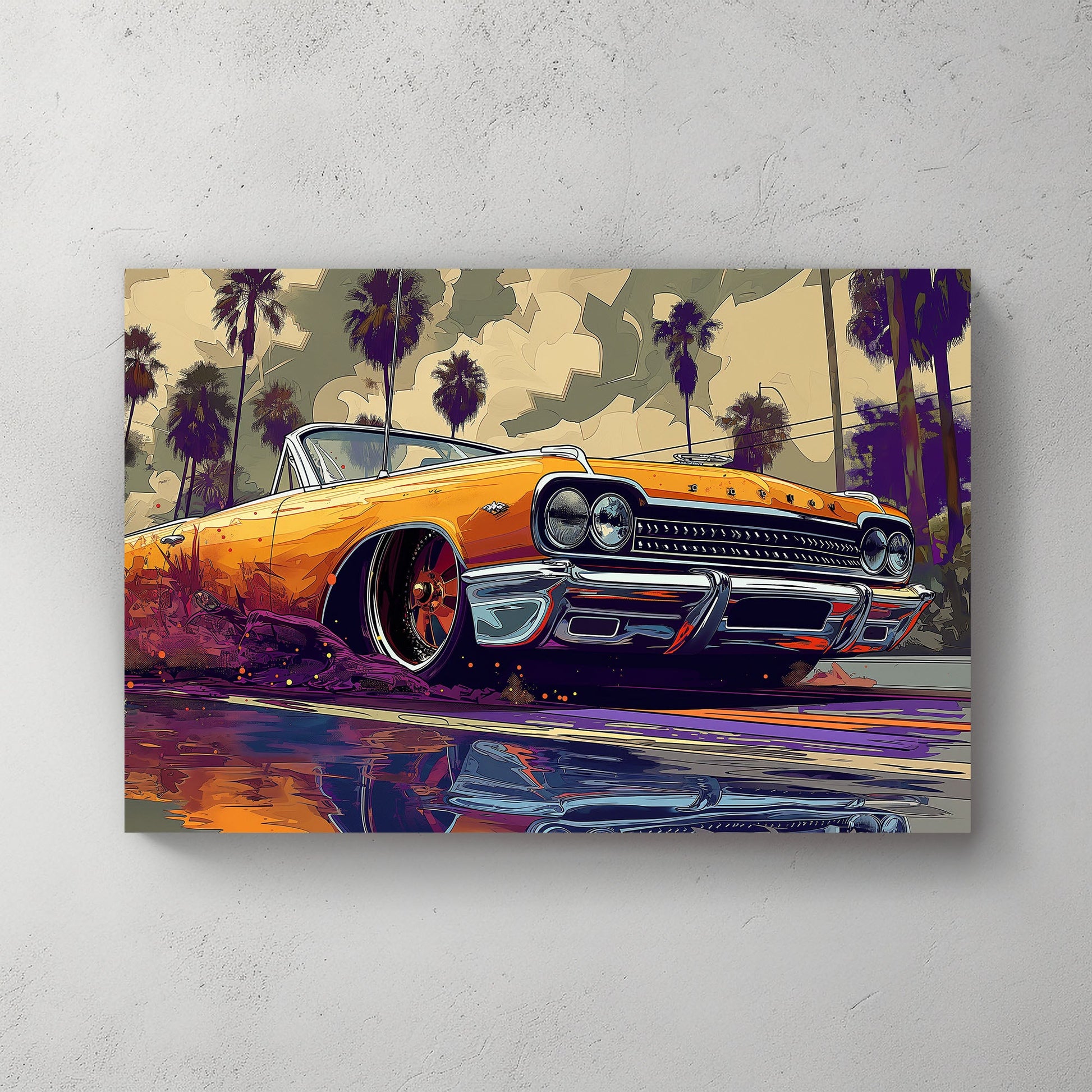 Lowrida #188 Canvas Wall Art & Metal Prints