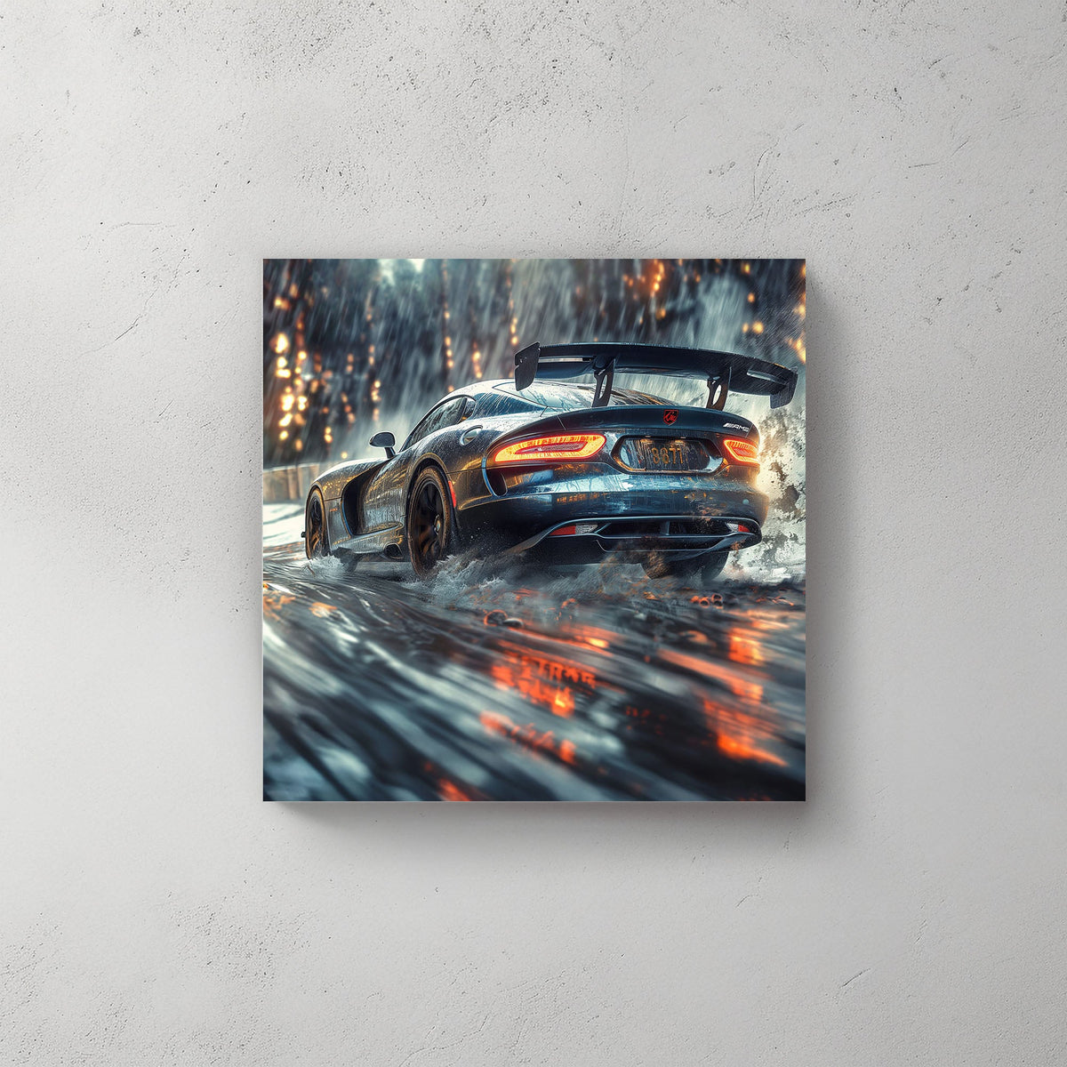 Viper Skid #194 Canvas Wall Art & Metal Prints