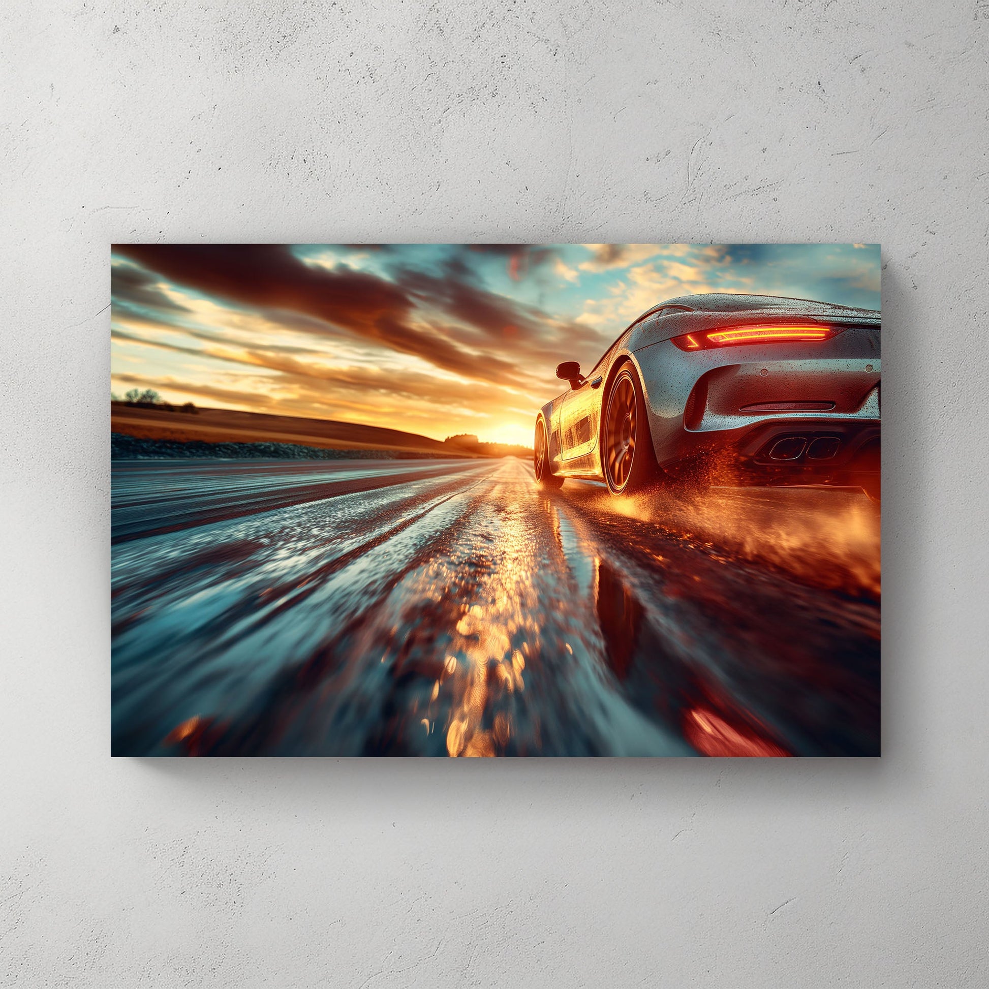 Drift Angle #199 Canvas Wall Art & Metal Prints