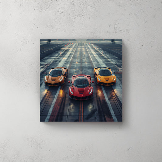 Take Off #207 Canvas Wall Art & Metal Prints