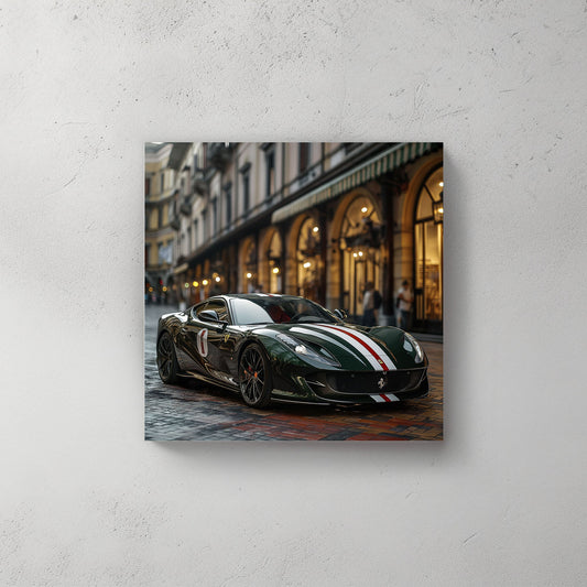Ferrari #209 Canvas Wall Art & Metal Prints