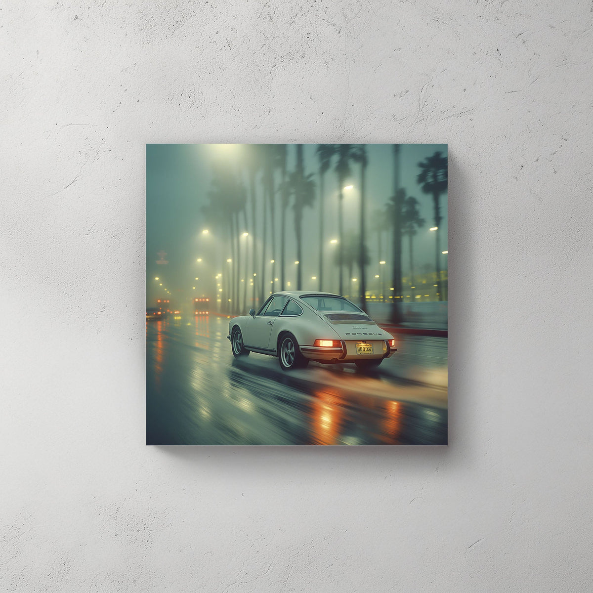 Porsche Cruisin' #212 Canvas Wall Art & Metal Prints