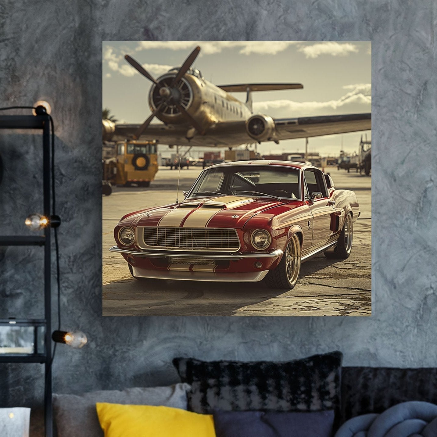American Muscle #219 Canvas Wall Art & Metal Prints