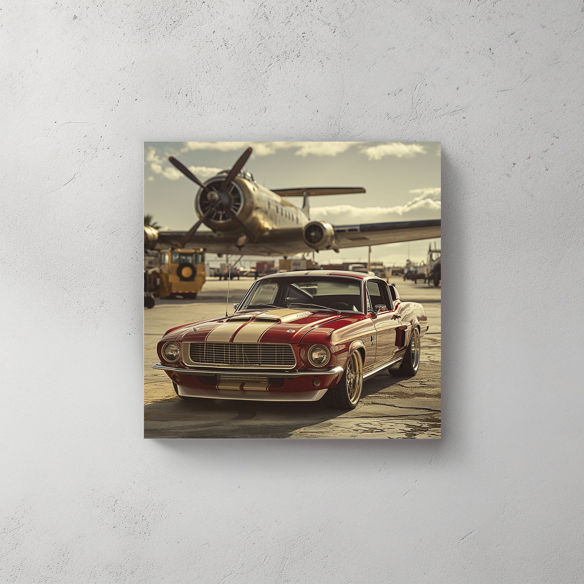 American Muscle #219 Canvas Wall Art & Metal Prints