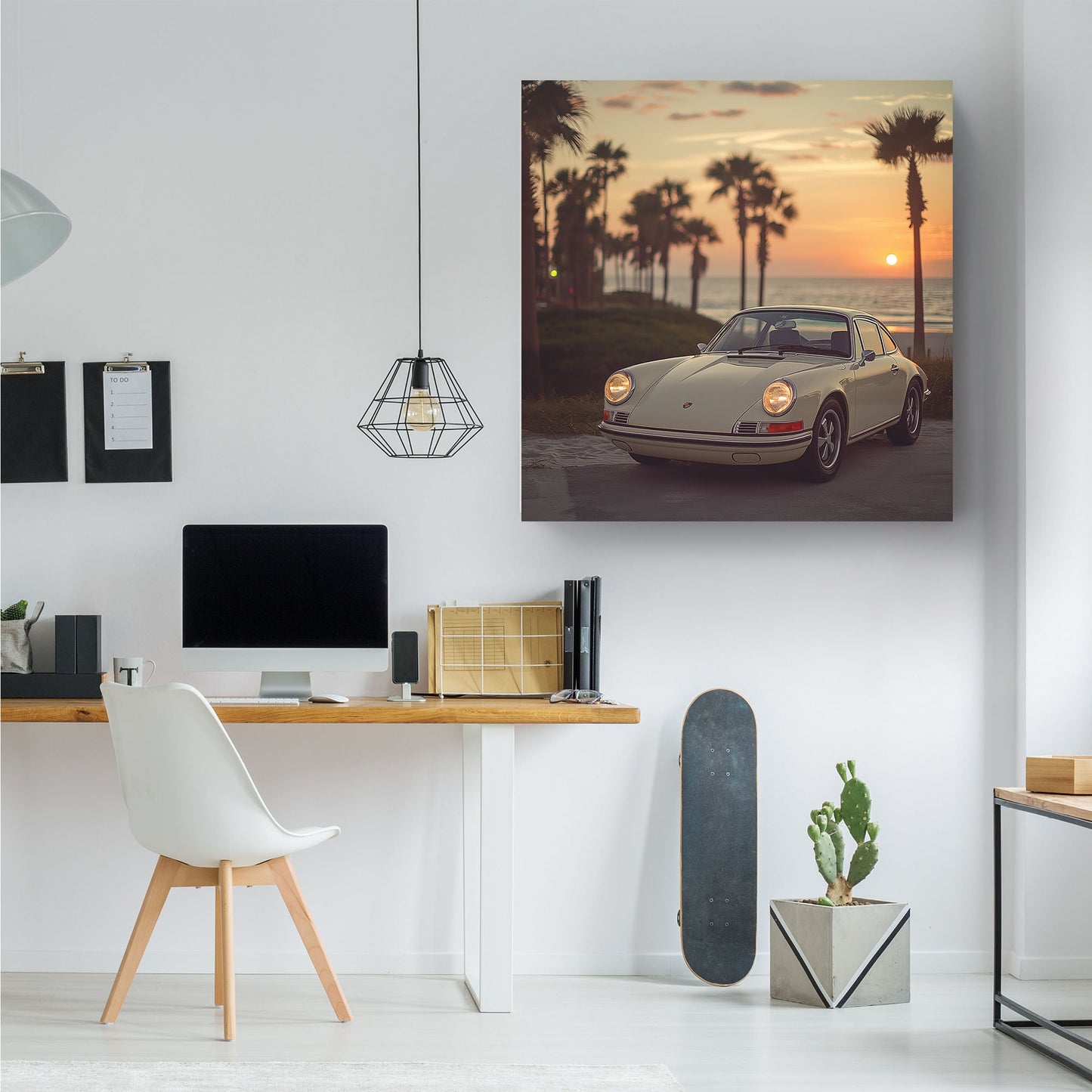 Porsche in White #231
