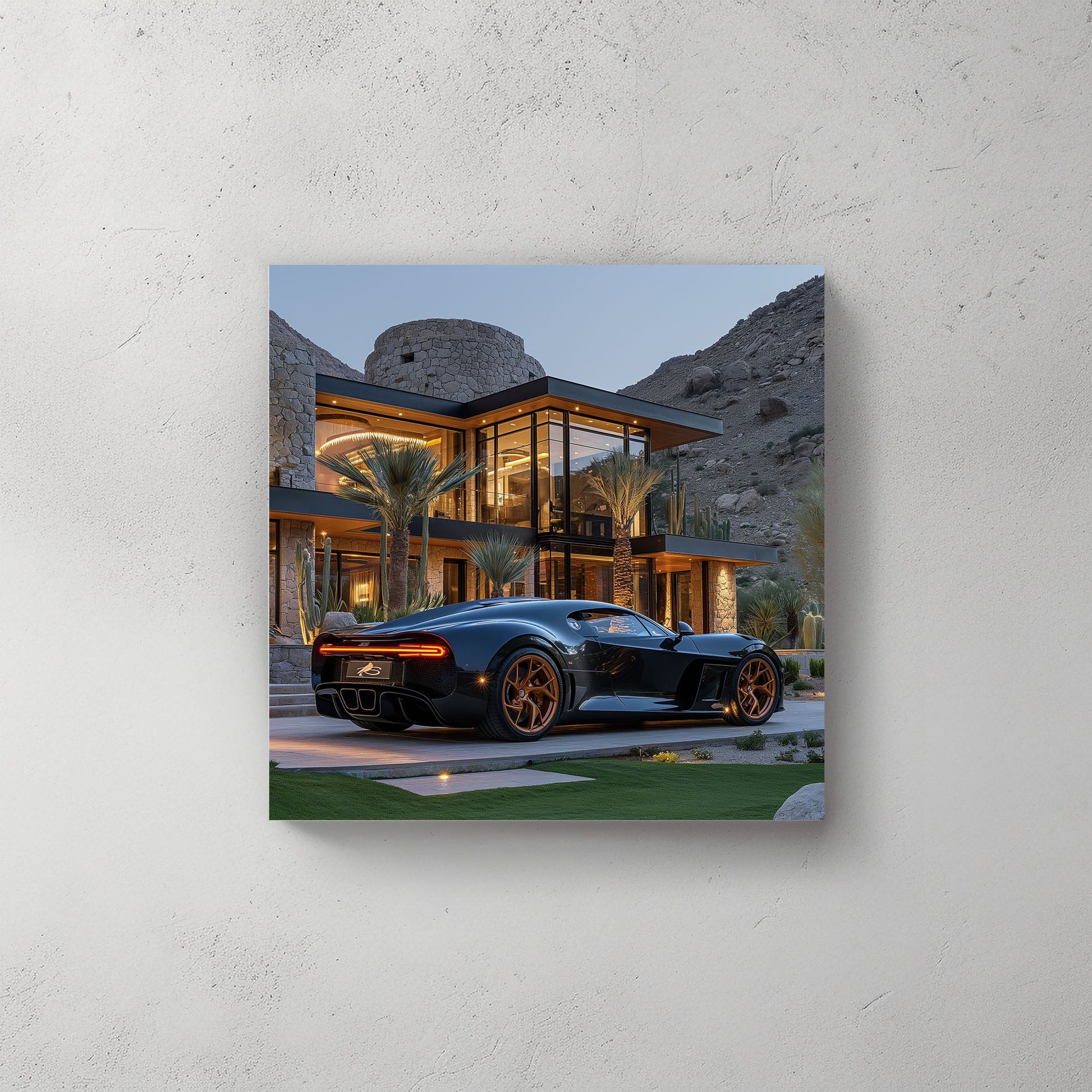 Black & Bold #233 Canvas Wall Art & Metal Prints