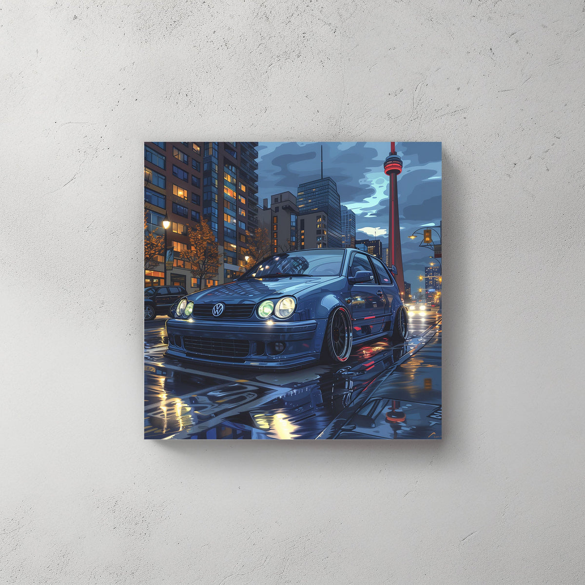 Golf Low Rider #242 Canvas Wall Art & Metal Prints