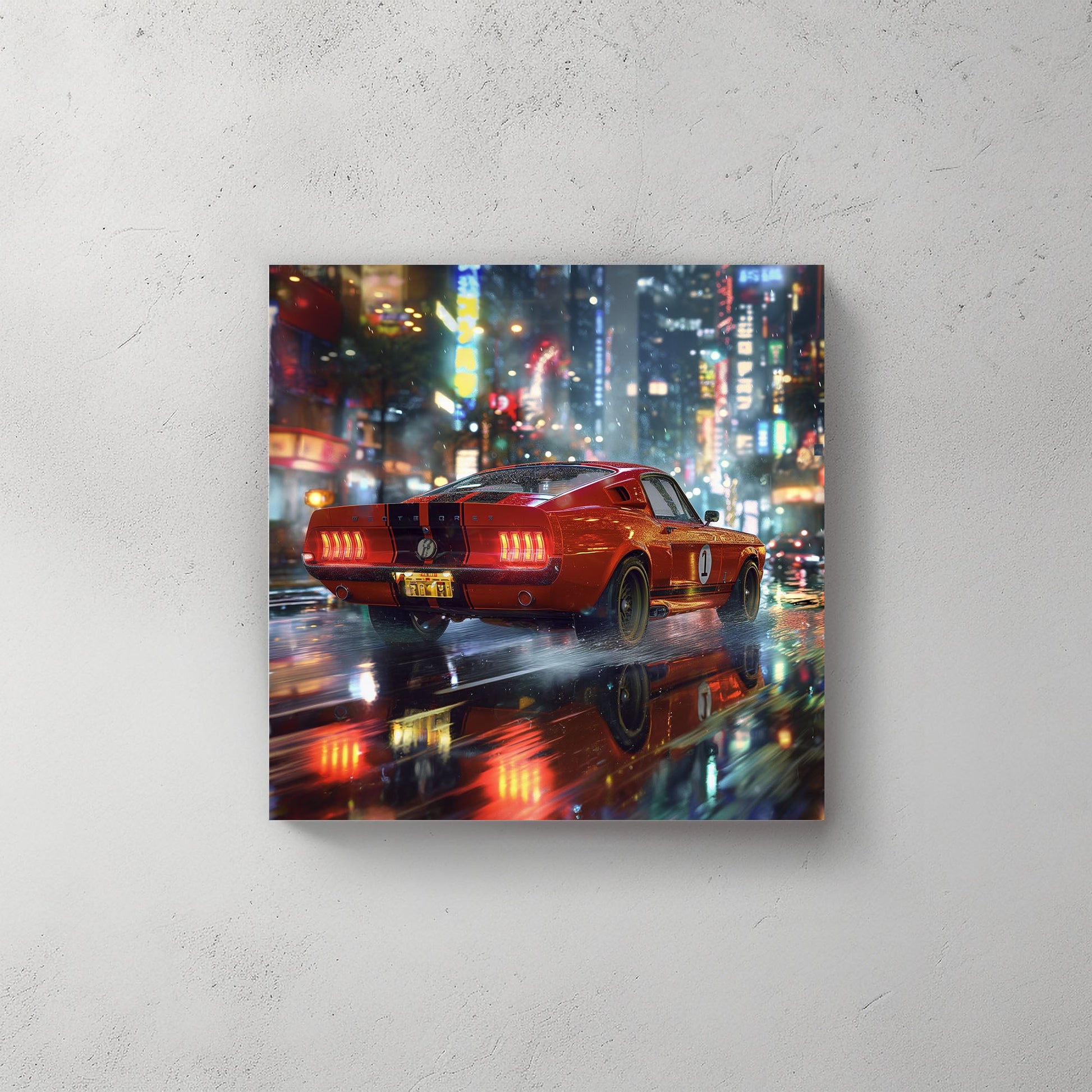 Black Stripes #252 Canvas Wall Art & Metal Prints