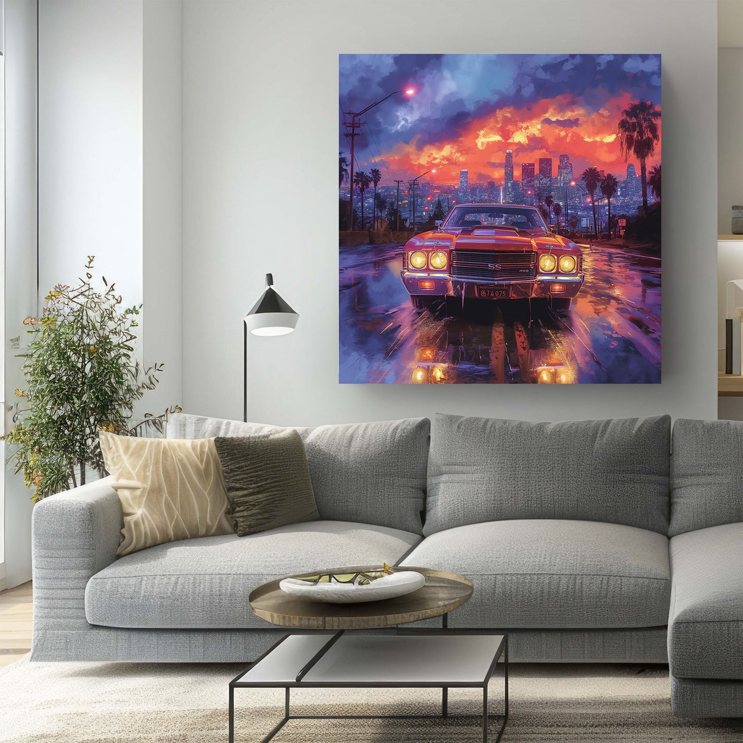 Chevelle SS #253 Canvas Wall Art & Metal Prints