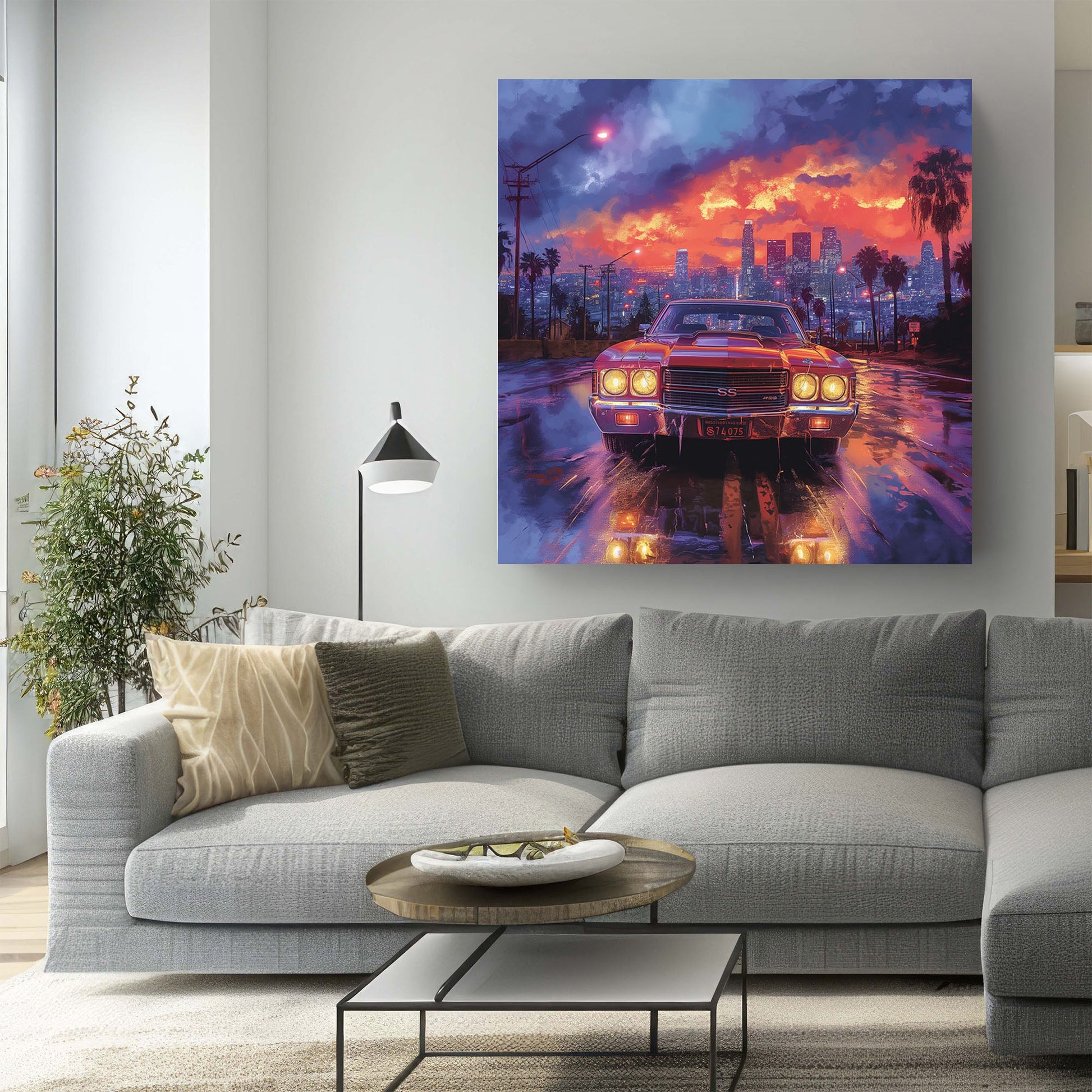 Chevelle SS #253 Canvas Wall Art & Metal Prints