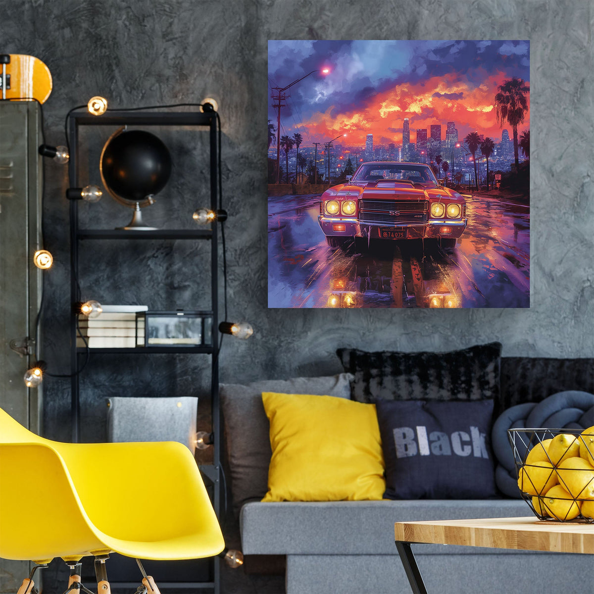 Chevelle SS #253 Canvas Wall Art & Metal Prints