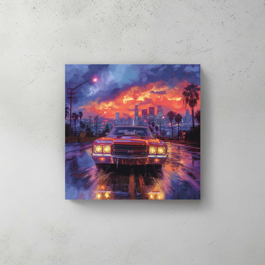 Chevelle SS #253 Canvas Wall Art & Metal Prints