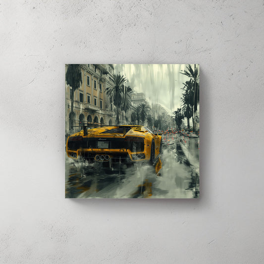 Rear View #261 Canvas Wall Art & Metal Prints