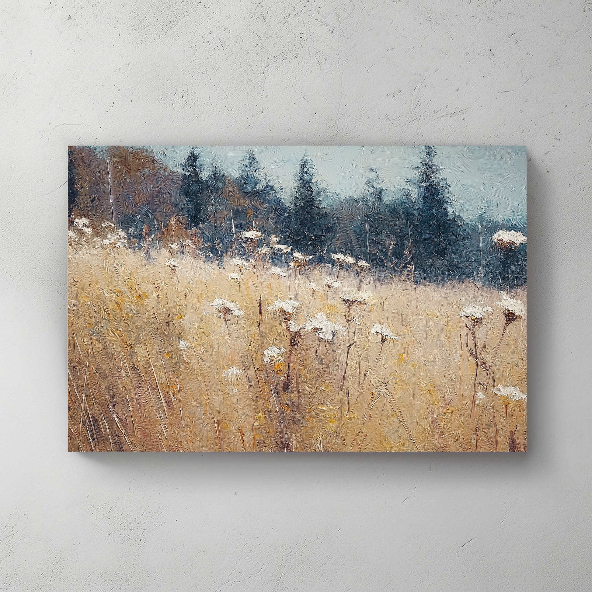 tranquil meadow landscape wall art