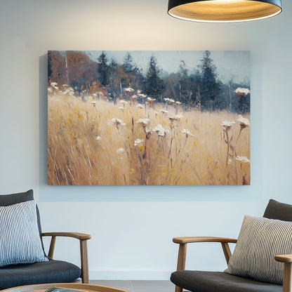 tranquil meadow landscape wall art