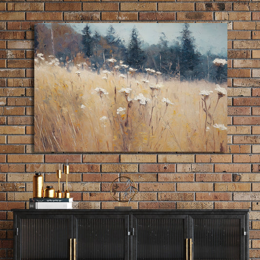 tranquil meadow landscape wall art