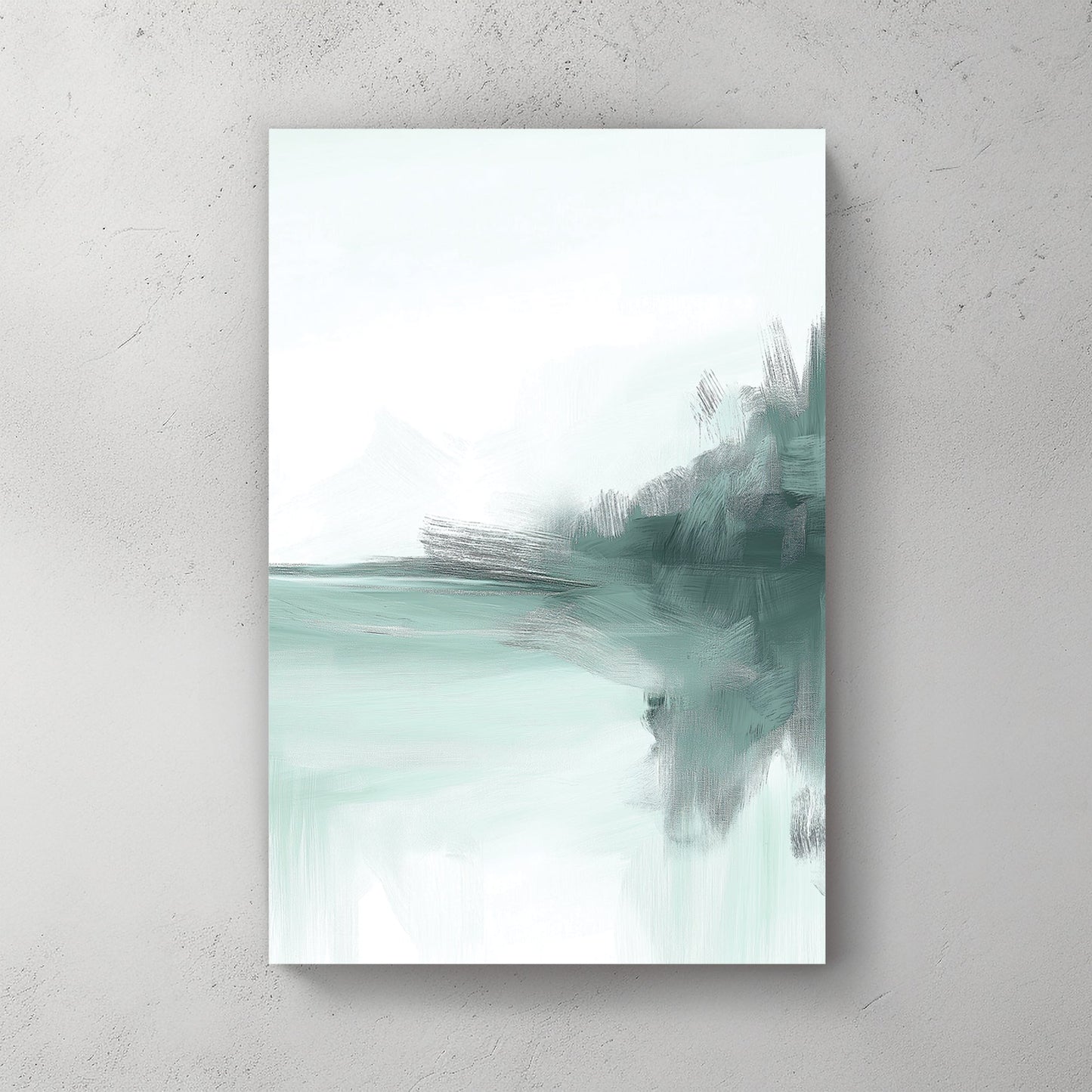 tranquil abstract landscape wall art