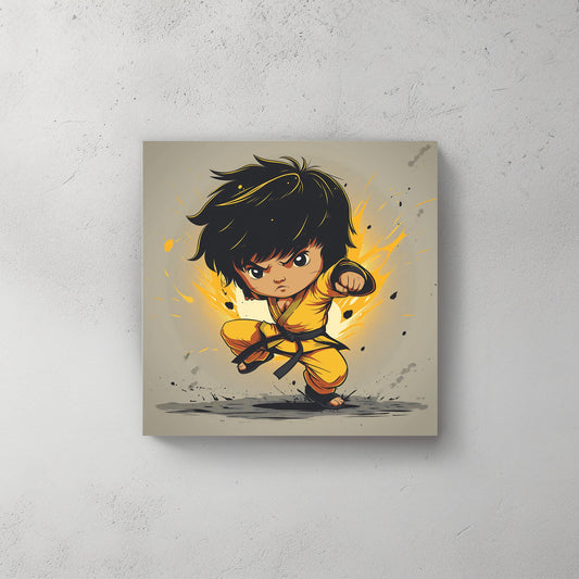 Fist of Fury #280 Canvas Wall Art & Metal Prints