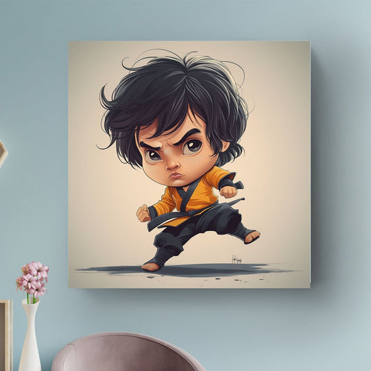 Black Belt #281 Canvas Wall Art & Metal Prints