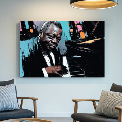 oscar peterson piano jazz wall art