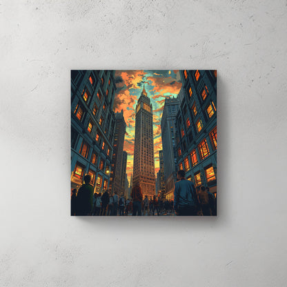 Look Up #287 Canvas Wall Art & Metal Prints