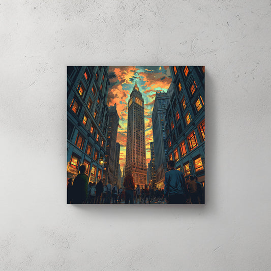 Look Up #287 Canvas Wall Art & Metal Prints
