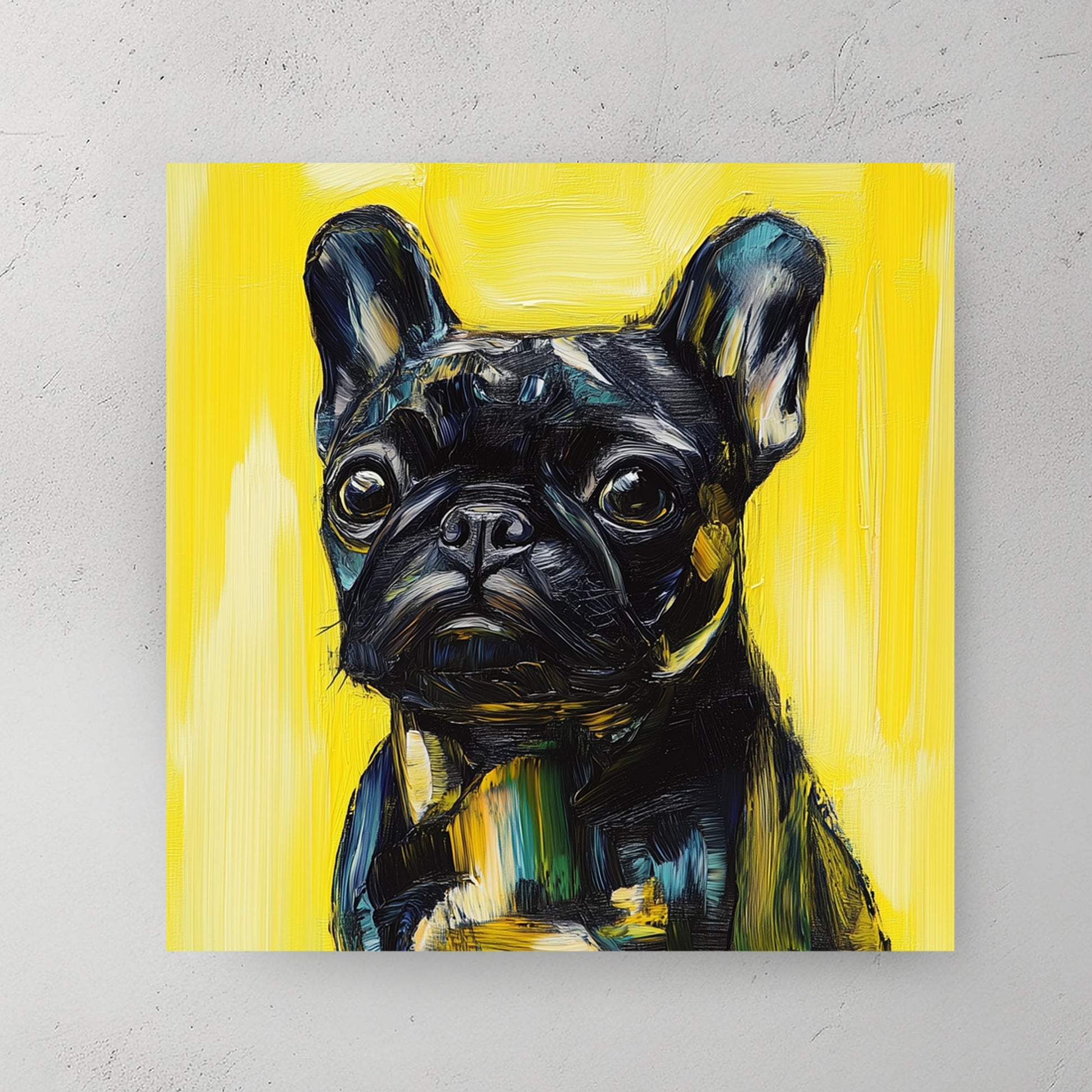 french bulldog pop art wall art